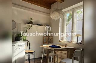 Wohnung mieten in Tauschwohnungstraße, 23552 Innenstadt, Tauschwohnung: 1-Zimmer-Wohnung über zwei Ebenen mit Terrasse