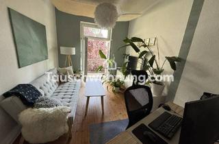 Wohnung mieten in Eppendorfer Weg 272a, 20251 Hoheluft-Ost, Tauschwohnung: Charmante 2-Zimmer-Altbauwohnung mit großem Balkon