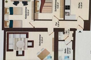 Wohnung mieten in Tismarstraße 25, 39108 Stadtfeld Ost, Traumhafte 3-Zimmer-Wohnung mit Balkon, EBK & Gemeinschaftsgarten in Stadtfeld Ost