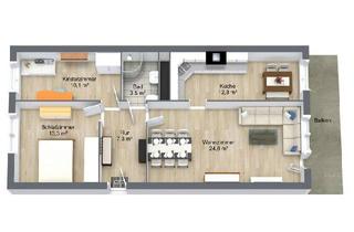 Wohnung mieten in 99610 Sömmerda, Gemütliche 3–Raum–Wohnung