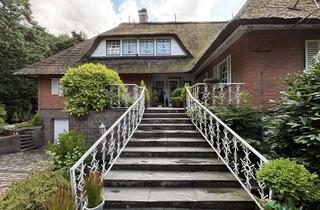 Villa kaufen in 26169 Friesoythe, Neuer Preis! Reetdachvilla mit toller Parkanlage in Markhausen, Friesoythe zu verkaufen