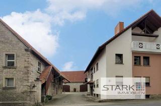 Haus kaufen in 97957 Wittighausen, Zweifamilienhaus mit Ausbaureserve, Nebengebäuden und PV-Anlage – gepflegter Hof mit viel Potenzial