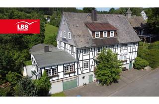 Haus kaufen in 57339 Erndtebrück, Ehemaliger Gasthof & Pension in idyllischer Lage von Erndtebrück- Zinse-viel Platz für Ihre Ideen