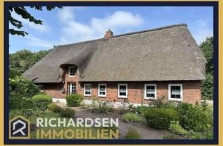 Haus kaufen in 25842 Bargum, Historisches Langhaus unter Reet mit Charme und Potenzial in West-Bargum