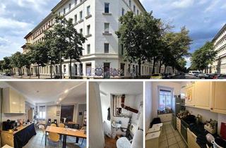 Gewerbeimmobilie kaufen in 04347 Leipzig, Verkaufs-/Ladenfläche im san. Altbau mit gr. Schaufensterfront, EBK, Außenjalousien, WC, Keller