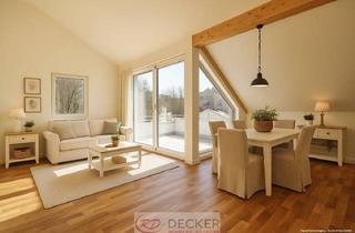 Wohnung kaufen in 83512 Wasserburg, Wohntraum im Dachgeschoss – 3-Zi.-Wohnung mit sonniger Dachterrasse ++Decker Immobilien++