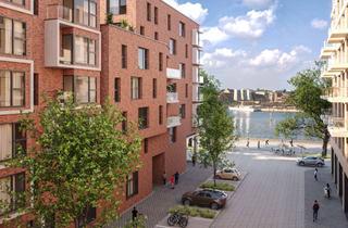 Wohnung kaufen in Willy-Brandt-Ufer, 24143 Gaarden-Süd/Kronsburg, Scharmante 2-Zimmer-Neubauwohung mit Süd-Balkon in seitlicher Wasserlage