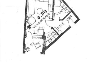 Wohnung mieten in 94036 Haidenhof Süd, Voranzeige!!! Tolles Studentenappartement mit Terrasse, sehr ruhig in Uninähe