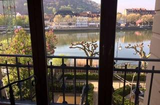 Wohnung mieten in 69120 Neuenheim, Traumlage,Terrasse mit Schloßblick,2 Etagen, komplett möbl.+Garage Klavier , Himmelbett