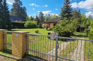 Anlageobjekt in Parkstr. 53, 16348 Wandlitz, Bungalow nach Bauherrenwunsch, Wald-Nähe / Berlin-Nähe / 5 Zimmer + 2 Räume / Doppelgarage+Backhaus