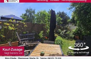 Wohnung kaufen in 65462 Ginsheim-Gustavsburg, Perfekte Alternative für eine Eigentumswohnungmit Terrasse und sonnigem Garten in toller Lag