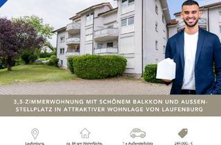 Wohnung kaufen in Le-Croisic-Straße, 79725 Laufenburg, Heute Mietverhältnis übernehmen, morgen Wertsteigerung mitnehmen, übermorgen einziehen