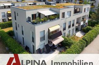 Wohnung kaufen in 81829 München, Stilvoll wohnen in München-Riem: 4-Zimmer-Dachterrassenwohnung mit Blick ins Grüne!