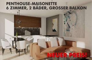 Penthouse kaufen in 68259 Wallstadt, PENTHOUSE-MAISONETTE - 2 BÄDER, 6 ZIMMER, GROSSER BALKON