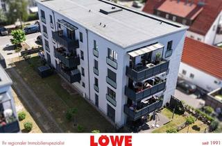 Wohnung kaufen in Fuchsweg, 14974 Ludwigsfelde, BEZUGSFEI ab 01.11.25-Moderne, barrierearme Terrassen-3-Raum-ETW mit Gartenanteil & PKW-Stellplatz!