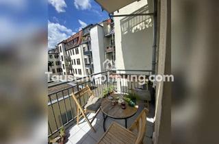 Wohnung mieten in Bischofsweg, 01097 Äußere Neustadt, Tauschwohnung: Wunderschöne, frisch renovierter Altbau mit großem Balkon
