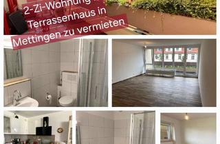 Wohnung mieten in 49497 Mettingen, Seniorengerechte 2-Zi-Whg, neuwertig, zentral gelegen