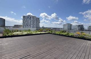 Wohnung mieten in 20457 HafenCity, Private Dachterrasse (70 qm) & Garten (120 qm) und Elbphiblick im 9. OG mit Fitness, Co-Working uvm.