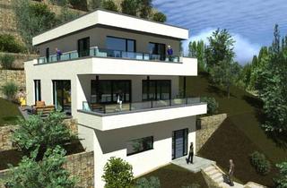 Villa kaufen in 69115 Weststadt, LUXHAUS Bauhaus Villa 190m² WF plus Keller mit Panoramaaussicht HD - Weststadt Schlüsselfertig