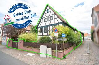 Haus kaufen in 64839 Münster, DIETZ: REDUZIERT! Charmantes 2-3 Familienhaus mit viel Platz in Münster/Altheim - Einzelkulturdenkma