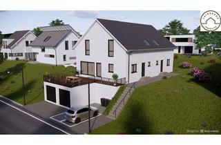 Doppelhaushälfte kaufen in 89518 Heidenheim, Neubau KfW-55-Doppelhaushälfte mit Terrasse & Garage in Heidenheim