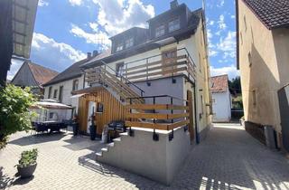 Doppelhaushälfte kaufen in 91287 Plech, Generalsanierte DHH mit Biomasse-Heizung und Maisonette - Studioeinliegerwohnung in Plech