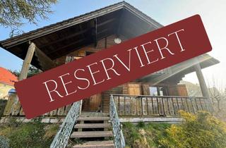 Haus kaufen in 37620 Halle, Holzblockhaus im Ortsteil Hunzen