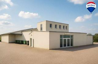 Gewerbeimmobilie kaufen in 33647 Brackwede, Attraktive Immobilie mit Lagerhalle, Büros und großzügiger Freifläche! 87.000,00€ Mieteinnahmen!