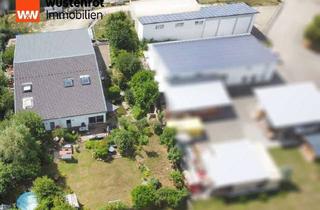 Gewerbeimmobilie kaufen in 73453 Abtsgmünd, Vielseitig nutzbar! Wohnhaus mit Gewerbefläche, Hallen und PV Anlage mit Einspeisung