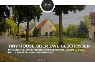 Grundstück zu kaufen in 16845 Neustadt, Kompakt bauen & groß denken - Spielraum für Zweigeschosser, Tiny House oder zur Vermietung