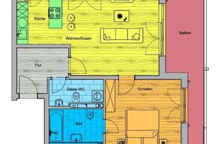 Wohnung mieten in 01067 Dresden, Modernes Wohnen mit großem Balkon in der Dresdner Innenstadt!