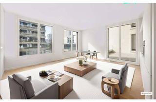 Wohnung mieten in Am Hamburger Bahnhof 2A, 10557 Tiergarten (Tiergarten), Exklusive 3-Zimmer Wohnung mit großer Dachterrasse und Blick auf den Spreekanal in der Europacity