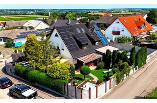 Doppelhaushälfte kaufen in 89364 Rettenbach, Charmante Doppelhaushälfte mit Traumgarten, Sauna & Kaminambiente