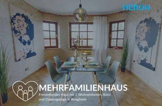 Mehrfamilienhaus kaufen in 74354 Besigheim, MEHRFAMILIENHAUS - Freistehendes Haus mit 2 Wohneinheiten, Büro und Doppelgarage in Besigheim