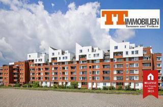 Wohnung kaufen in 26382 Innenhafen, TT bietet an: Panoramablick auf Meer & Hafen Lichtdurchflutete Eigentumswohnung am Südstrand