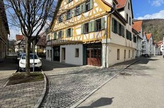 Wohnung kaufen in Spitalstr., 72574 Bad Urach, Wohnen mit Flair - 3 Zimmer Terrassenwohnung mit Garten und Garage