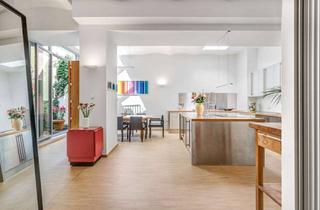 Loft kaufen in 80339 Schwanthalerhöhe, Lichtdurchflutete Gartenwohnung im Loft-Stil. Ruhige, grüne Innenhoflage.