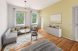 Wohnung kaufen in Grünberger Straße 10, 10243 Friedrichshain, Ruhige Altbauoase in bester Lage
