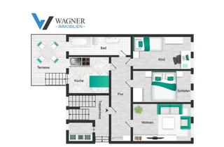 Wohnung mieten in Fürstenstraße 36, 09130 Sonnenberg, Großzügige 3-Raum-Wohnung mit Terrasse in Chemnitz – 98 m² zum Wohlfühlen!