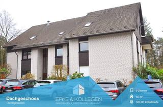 Wohnung mieten in 33813 Oerlinghausen, renoviert // ruhige Lage // Stellplatz // Keller