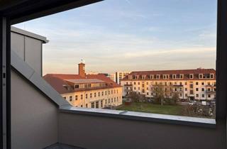 Penthouse mieten in Robert-Funari-Straße 26, 68309 Käfertal, 5-ZW Penthouse Charakter, gr. Dachterrasse, Parkett, Aufzug, Einbauküche - ERSTBEZUG