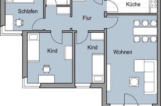 Wohnung mieten in Bad Harzburger Weg, 06120 Heide Süd, Wir sanieren für Sie! Einzug ab November!