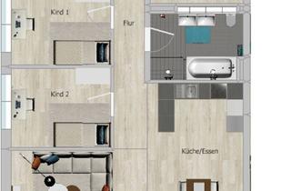 Wohnung mieten in Langgrabenstraße, 64560 Riedstadt, Exklusive 4-Zimmer-Wohnung in Südausrichtung / Feldrandlage