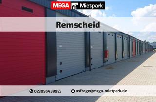 Lager mieten in Am Bruch 25, 42857 Remscheid, MEGA Garagen | Lagerplatz für Privat & Gewerbe | WoMo- oder Oldtimer Garage in Remscheid