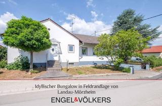 Haus kaufen in 76829 Mörzheim, Idyllischer Bungalow in Feldrandlage von Landau-Mörzheim