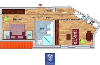 Wohnung mieten in 01477 Arnsdorf, Charmante 2-Zimmerwohnung unterm Dach! Erstbezug nach hochwertiger Sanierung!