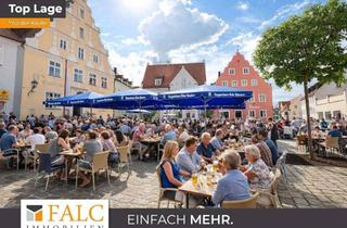 Gewerbeimmobilie kaufen in 86650 Wemding, Renditestarkes Wohn- & Geschäftshaus in 1A-Lage – Gastronomie, Eventfläche & Ausbaupotenzial