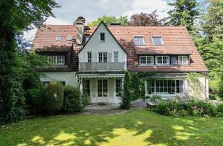 Villa kaufen in 81479 München, Ensemble-Villa mit besonderem Garten in absoluter Bestlage