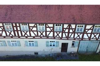 Haus kaufen in 73467 Kirchheim, Historisches Anwesen mit großem Potenzial – direkt an der Klostermauer in Kirchheim am Ries