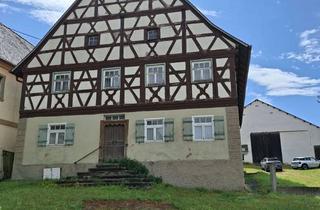 Haus kaufen in 73467 Kirchheim, Historisches Anwesen mit großem Potenzial – direkt an der Klostermauer in Kirchheim am Ries